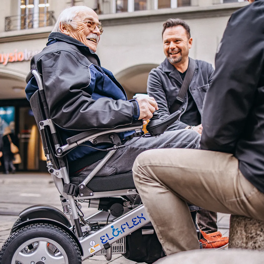 Eloflex foldable power wheelchair gives you freedom